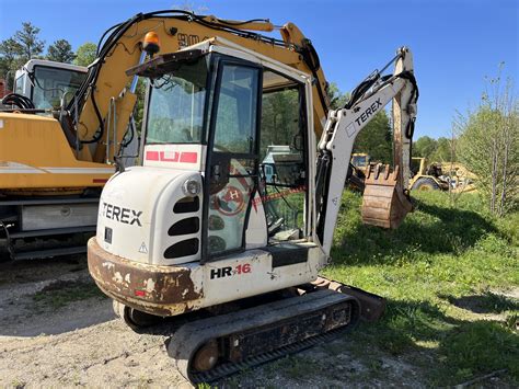 terex mini excavator dealers|terex hr16 mini excavator.